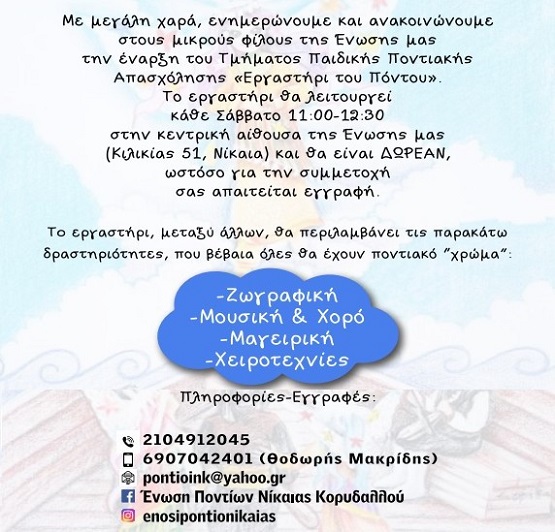 NIKAIA.KORYDALLOS.TMHMATA.ERGASTHRI.PONTOY.20252