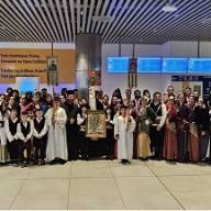 Η Παμποντιακή Ομοσπονδία Ελλάδος στην υποδοχή του Αγίου Φωτός